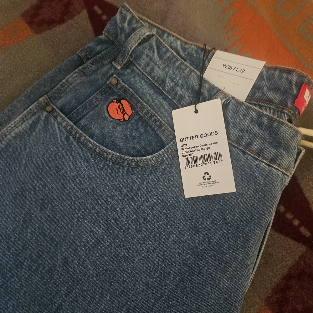 Butter Goods Blue Denim Jeans